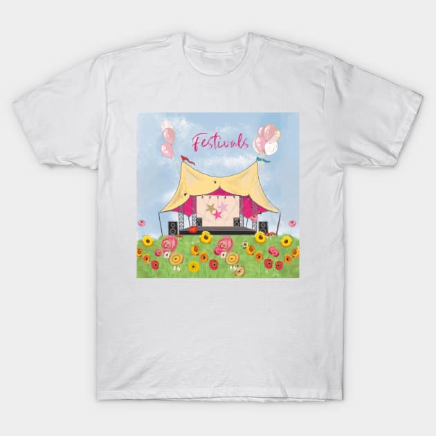 Festival Summer T-Shirt by Leamini20